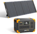 pecron 1800W Solar Generator with 200W Solar Panel, 1024Wh Portable Power Station LiFePO4 Battery Backup, 100W USB-C Output Solar Generator, Fast Charging for Home Use, Camping, RV, Emergencies