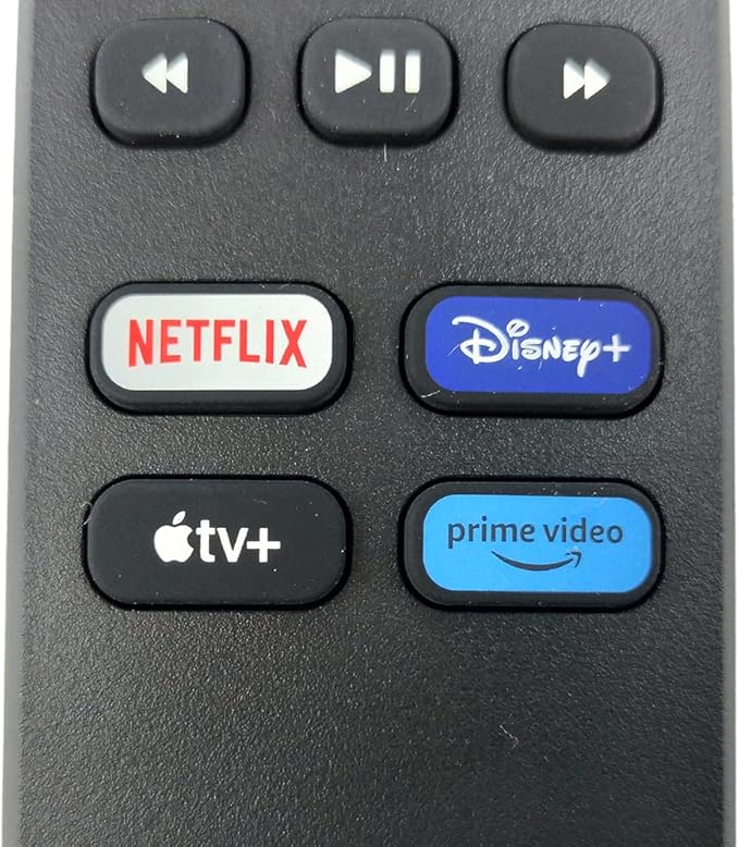 Ceybo Replacement fit for Onn Roku TV Remote Control with Netflix, Disney+, Apple TV, and Prime Video Shortcut Keys