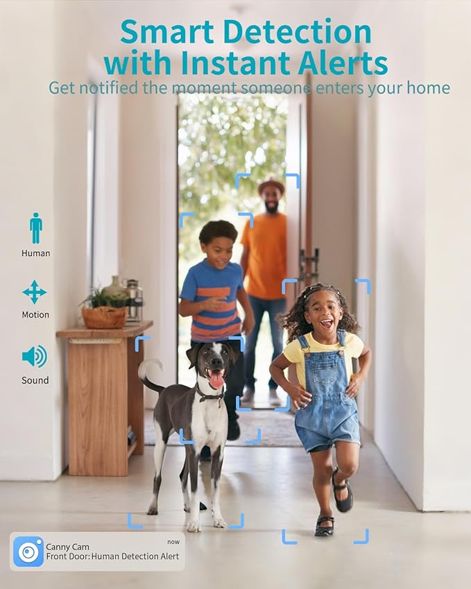 VIMTAG 2.5K Indoor Cameras for Home Security, 360° Pan/Tilt Pet Camera with Phone App for Dog/Cat, 5G/2.4GHz WiFi Security Camera Indoor for Nanny/Baby/Room, Night Vision, 2-Way Audio, Cloud & SD Card