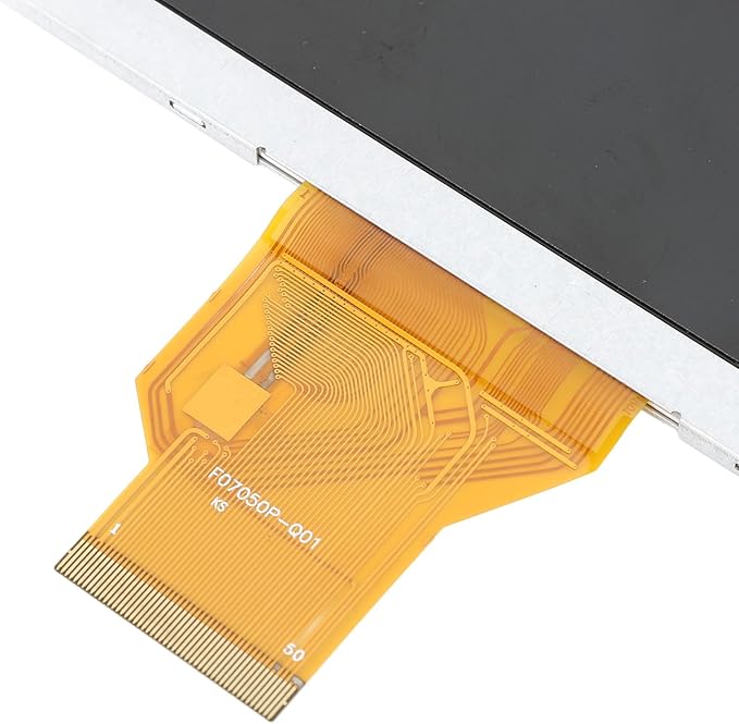 7 Inch LCD Display Module, 800x480 High Resolution Screen Display Module with 50 Pin RGB Interface for Home Appliance, Widely Used in Industrial Control Systems
