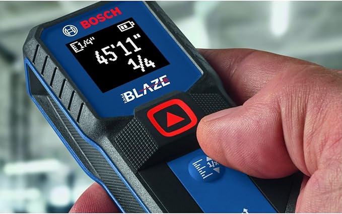 BOSCH GLM100-23 100 Ft Blaze Laser Distance Measure, Includes 2 AA Batteries