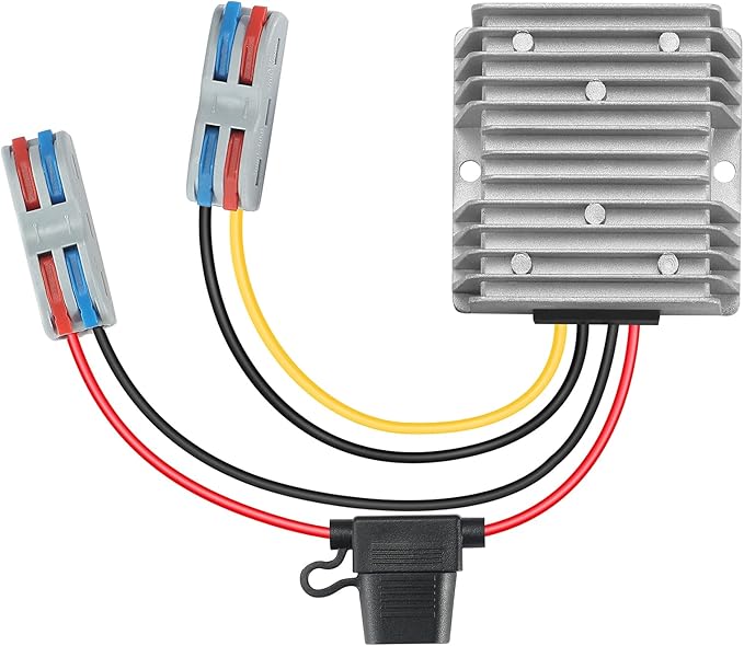 BEYIMEI DC 10A 240W Converter 30-60V Step Down to 24V Converter,dc 36V 48V 60V to 24V Buck Converter Voltage Reducer Regulator Waterproof Transformer for Golf Cart, Solar Panel,Trucks