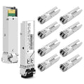 OPSTRAN 1000BASE-SX SFP Optical Transceiver Module Compatible with HPE Aruba J4858D J4858DCM JL745A Q8N53A ProCurve J4858C J4858B J4858A 850nm 550m DDM Duplex LC MMF 10pcs/Pack