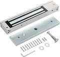 Electric Magnetic Lock 280KG 600LBS Holding Force Electromagnet Lock 12V Fail Safe NC Mode Single Door for Access Control System (280KG/600LBS)