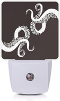 Smoaffly Octopus Night Light Plug-in LED Nightlights Auto Sensor Night Lamp Dusk-to-Dawn Lamp Home Decor for Nursery Children Girls Boys