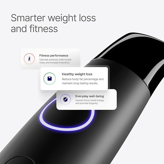 Lumen Metabolism Tracker Device - Measure Real-Time Fat & Carb Burn, Daily Nutrition, Meal Plans, Metabolic Health, Weight Loss, Athletic Fitness & Performance for Men & Women w/ 12 Month Subscription
