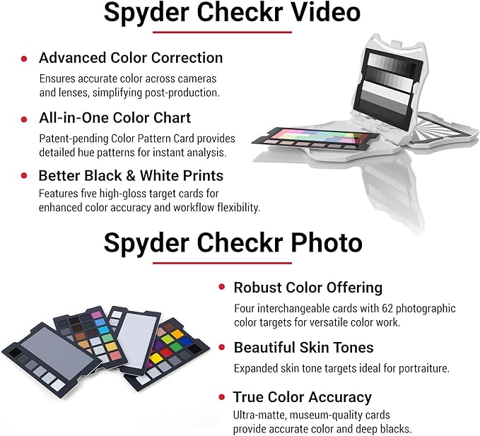 Spyder Photo/Video Kit: Color Management Tools for Photo and Video, from Capture Through Editing