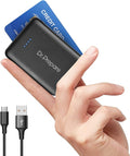 DR.PREPARE 10000mAh Heated Vest Battery Pack with Dual USB Outputs & Type C in/Output, 5V 3A Power Bank for Heated Jacket, Ultra-Compact Portable External Battery Charger, Eye Mask, iPhone, iPad