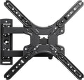 IWORKBOARD 43 50 55 inch Full Motion Corner TV Wall Mount for Most 32-60" TVs, Articulating Swivel Tilting TV Wall Mount Bracket, up to 77 lbs, VESA 400x400mm, Single Stud