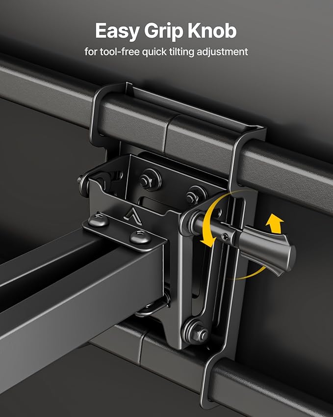 monTEK Heavy-Duty Full Motion TV Wall Mount Bracket for 50–100″ TVs up to 200 lbs – 4X Load Tested, Dual Arm Extension to 25.1″, Tool-Free Tilt/Swivel/Level, Max VESA 900×600, Fits 12/16/18/24" Studs