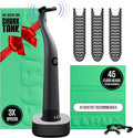 FLAUS Electric Flosser (Oprah's List, Shark Tank) 3 Speeds + 45 Refill Heads (Extra Strong Woven Floss for Durability) Water Flosser Alternative, Dentist Recommended Tooth Flossers Dental Floss Picks