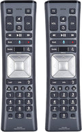 2 Pack XR11 Xfinity Remote Control Replacement – Universal IR/RF Remote for Cox & Comcast, Easy Pairing, Voice Search, Backlit Keys, Compatible with X1, XG1, Xi3 Cable Boxes/DVR Receivers