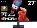 KTC 27 Inch 4K UHD Computer Monitor, IPS 3840×2160 Monitor with HDR400, DCI-P3 95%, 1.07 Billion Colors, HDMI DisplayPort, 60Hz PC Monitor, H27P27