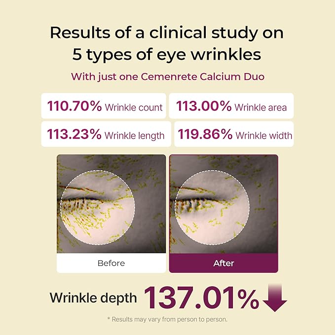 Dr.Melaxin Cemenrete Calcium Multi Balm 9g Korean Skin Care All In One Calcium Volume Stick Collagen Wrinkles Face Eye treatment Balm