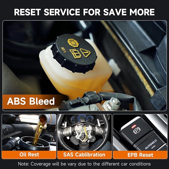 FOXWELL NT630 Plus OBD2 Scanner with ABS and SRS, 2026 ABS Auto Bleed Scan Tool, Brake Code Reader with Live Data, Bidirectional Control & SAS Oil EPB Reset Diagnostic Tool
