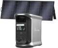 AMPACE Andes 1500 Power Station 2400W(Surge 3600W) Solar Generator with 400W Solar Panel, 1462Wh Solar Power Station, 1800W A-Boost Fast Charging, APP Control, Emergency Power for Home Use