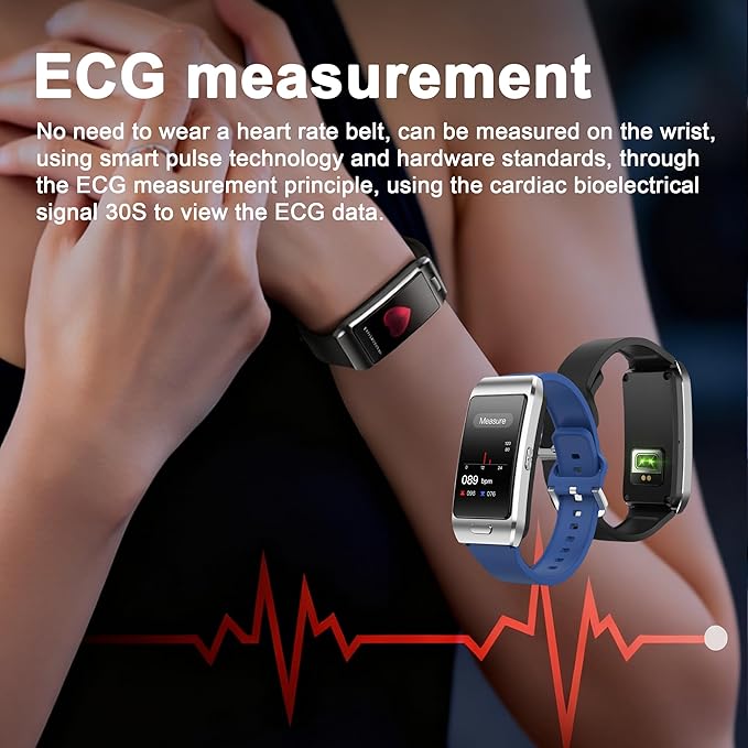 2-in-1 Smart Health Band with Built-in Bluetooth Earbuds, Fitness & Activity Tracker with Heart Rate & Sleep Monitor, Bluetooth Call Support, 1.57" HD Touchscreen for Daily Wellness(White)