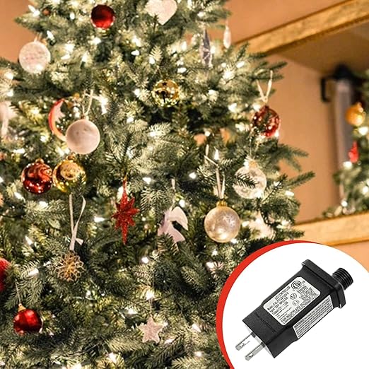 SIGANDG 12V 15W LED Transformer Replacement Class 2 Power LED Controller with 8 Modes Supply for Christmas String Light Inflatable Decorations IP44 Waterproof Low Voltage Transformer(2 Pcs)