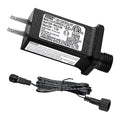 30V 0.12A Class 2 Power Supply Replacement LED Transformer IP44 LED Light Controller Low Voltage Transformer for Christmas String Light Inflatable Device (30V3.6W 8Modes 1PC)