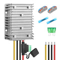 36V 48V to 12V Converter 30A 360W Waterproof DC-DC Step Down Voltage Regulator Reducer with Fuse, Buck Power Supply Transformer for Golf Cart, Forklift, Car