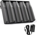 Fulpower 4-Slot Lithium Cartridge Charger - Replacement Battery Charger for TACTACAM Reveal Lithium Cartridge Charger Ultra/X/XB/XPro Trail Cameras - Fast Charging, LED Indicators, Durable Design