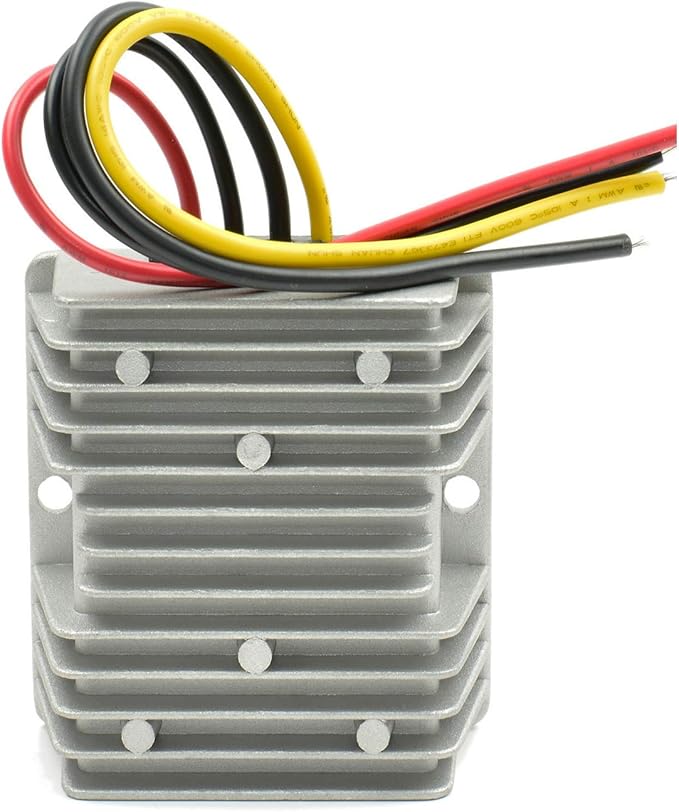 MGGi DC/DC Converter Regulator 36V 48V Step Down to 12V 20A 240W, Power Supply Module Buck Transformer, Waterproof Voltage Reducer, for Golf Cart, forklifts, Car