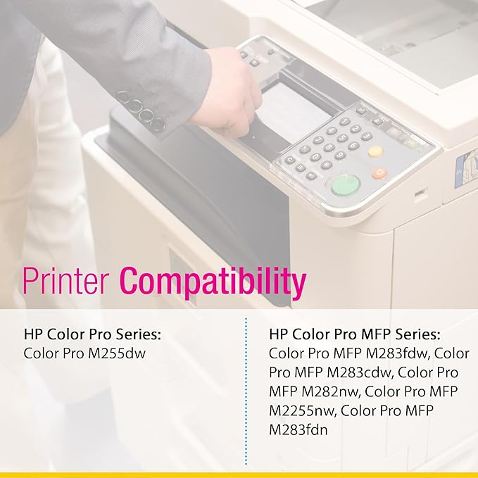 CS Replacement Compatible with HP 206X Toner Cartridge W2111X to use with Color Pro MFP M283cdw M282nw M2255nw M283fdn (Cyan, 1-Pack)