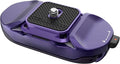 PGYTECH Beetle Camera Clip V2 with Plate, Quick Release Camera Backpack Clip, Arca-Swiss Compatible, SnapLock System for Sony/Nikon/Fuji/DSLR Cameras, Instant Mounting & Hands-Free, Aurora Purple