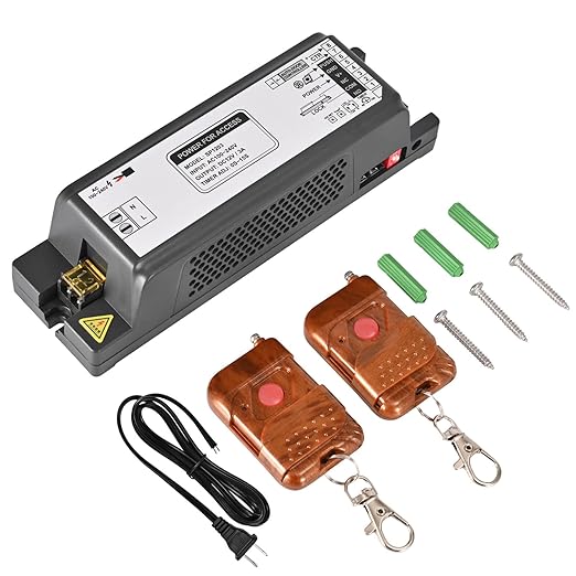 Smart Access Control Power Supply Controller, 12V/14V 3A with Delay Timer, WiFi & Tuya App Remote, 433MHz Remote Control, Compatible with Electric Locks, Door Access Systems & Intercoms
