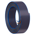 HiFind 16/2 Gauge AWG Car Audio Speaker Wire Cable 30 Ft, Professional Shielded OFC Zipper Wire, Transparent Soft PVC for Automotive Stereo HiFi Home Theater System, Subwoofer, Blue+ Brown