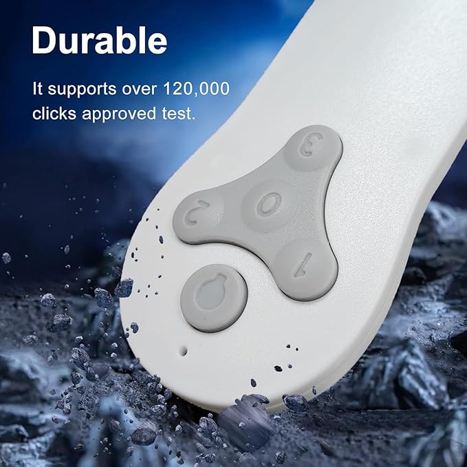 Ceiling Fan Remote Control Replacement, Compatible with Harbor Breeze KUJCE10311/TR214A KUJCE10712/TR214B 2BB78-ITL-F304C | 3-Speed + Light Dimmer | Learning Key Setup with Wall Mount (Remote Only)