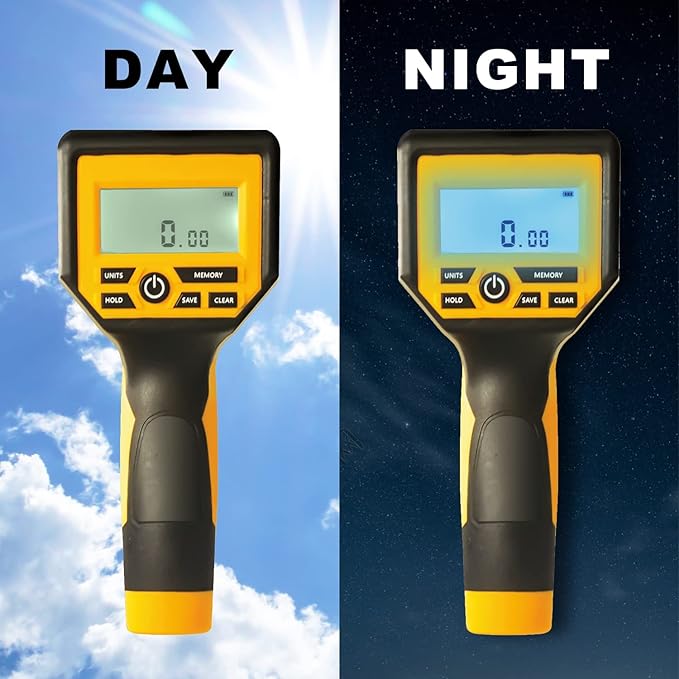 Zozen Measuring Wheel Digital Display, 3-Sections Foldable, Imperial/Metric Measure Wheel with Backlit Display | Up to 99,999Ft/ 99,999M | Kickstand to Keep Stand |Portable, Include Cloth Backpack.