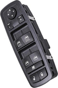 Vurkcy Driver Side Power Window Switch Door Lock Control Button Compatible with 2009 2010 2011 2012 Dodge RAM 1500/2500/ 3500 Quad & Crew Cab Pickup, Double Auto Buttons Replaces 4602863AB, 4602863AC