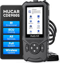 MUCAR CDE900S Bidirectional Scan Tool Fit for Ford, OEM Full Systems Car Code Reader, All Services, Bi Directional OBD2 Scanner with ECU Coding, Wireless Update