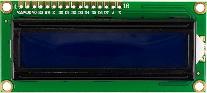 naughtystarts 2pcs 1602A LCD Display Module DC 5V 16x2 Character HD44780 Controller LCM Blue Blacklight for Arduino, Raspberry Pi Pico