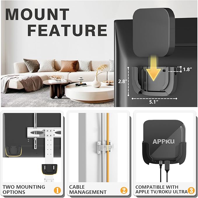 TAVR Universal Floor TV Stand Base for 32-70 Inch TVs up to 110 Lbs with Swivel Height Adjustable Mount, White Tempered Glass Base for Media Storage