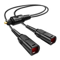 avedio links Optical Audio Cable Splitter 1 in 2 Out, Toslink Digital Fiber Audio Splitter 1 Male Input 2 Female Output Support LPCM2.0 Doldy DTS Digital & DTS 5.1CH for Xbox,PS4,TV Box,Sound Bar,etc