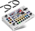 Yinker 5.5 Inch LCD Screen Video Mixer Switcher 4-Channel HDMI Live Stream Switcher, Support PST PGM, 1080P 60FPS USB Recording, USB 3.0 Streaming, PTZ Control