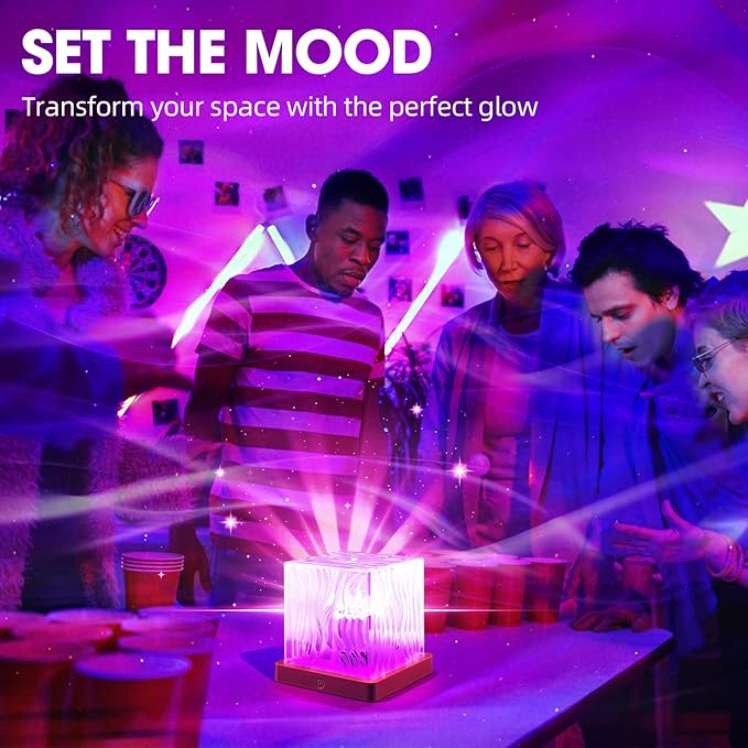 LZHYWEI Northern Lights Projector, 16 Colors Aurora Lamp Galaxy Projector fot Teens with Remote Control and Aurora Drift Effects for Bedroom Night Light for Kids, Christmas Gift for Boys & Girls