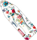 Nuxovilar Ironing Board Cover Needle Cotton 15x54 Inches | Ironing Board Cover and Pad Floral Dress Form Needle Cotton for Craft Room, Laundry Area, Home
