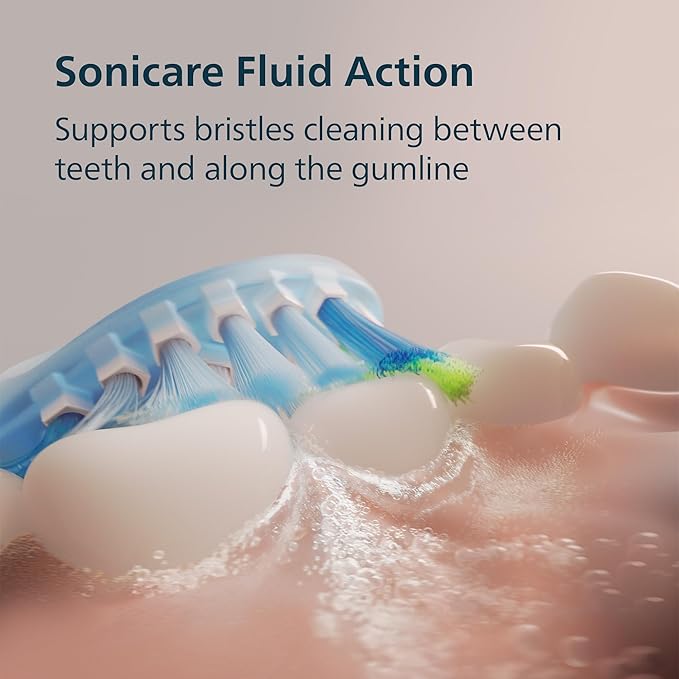 Philips Sonicare 5900 Series Electric Toothbrush - Next-Generation Sonicare Technology, Pressure Sensor, 6 Brushing Settings, SmarTimer, BrushPacer, 21-Day Runtime, White, Model HX7130/02