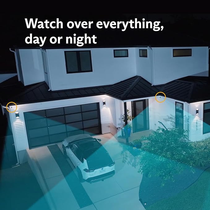 SimpliSafe 7 Piece Wireless Outdoor Camera Home Security System - Optional 24/7 Professional Monitoring - No Contract - Compatible with Alexa and Google Assistant