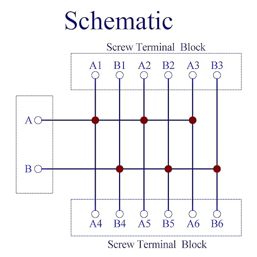 Screw Mount 30Amp 48V 2x6 Position Screw Terminal Block Distribution Module