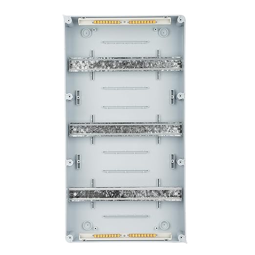 MOLLOM 36 Way Circuit Breaker MCB Distribution Protection Box with DIN Rail, IP65 Waterproof,for Indoor and Outdoor