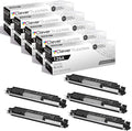 CS Replacement Toner Cartridge Compatible with HP PRO 100 Color MFP M175NW CE310A Black 126A Color PRO M175 MFP PRO 100 M175A PRO 200 M275NW TOPSHOT PRO M275NW 5 Set