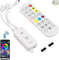 Sunity LED Strip Light Controller with APP, Music Sync and IR Remote for Upgrading 4-pin 10mm Led Lights Strip to Bluetooth Connection