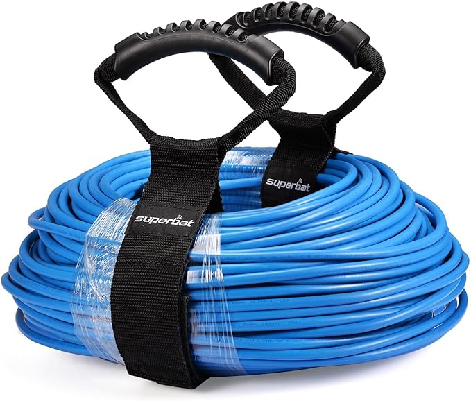 Superbat 3G 6G SDI Cable 200ft 75ohm BNC SDI Video Cable Belden 1694A Supports 6G-SDI 3G-SDI HD-SDI 4K/8K Video Security Camera Converter
