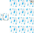 SimpliSafe Adhesive Replacement - 24 PCS Pre-Cut Strips for Entry Sensors & Magnets, No Residue Removal, Strong Hold for Wall/Door, 12 Sensor Pads + 12 Magnet Pads