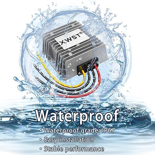 9V-36V to 12V Stabilizer Boost Buck Converter 10A 120W Waterproof Auto Step Up Down Voltage Regulator 12V Volt Transformer Module