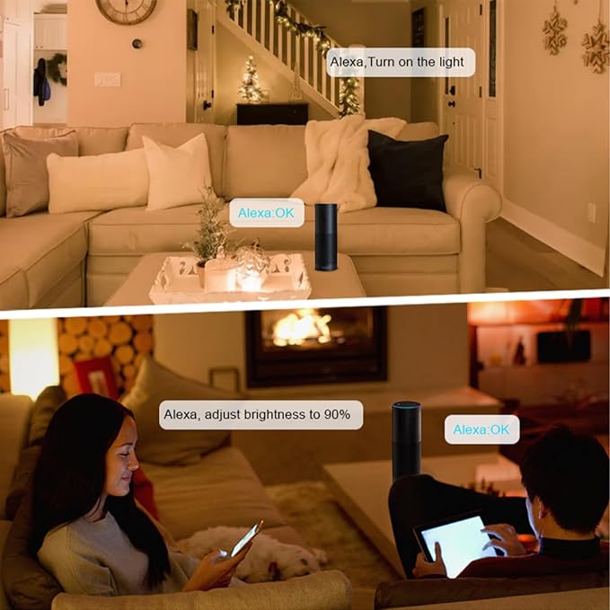 TUNICHX RGB SMD FCOB LED Strip 2.4 GHz WiFi Group Controller Alexa Google Home Smartphone APP Control Compatible with WR01RF LM096 FUT095 FUT096 B3 T3 Mi-Boxer/Mi-Light（RF Remote Does not Included